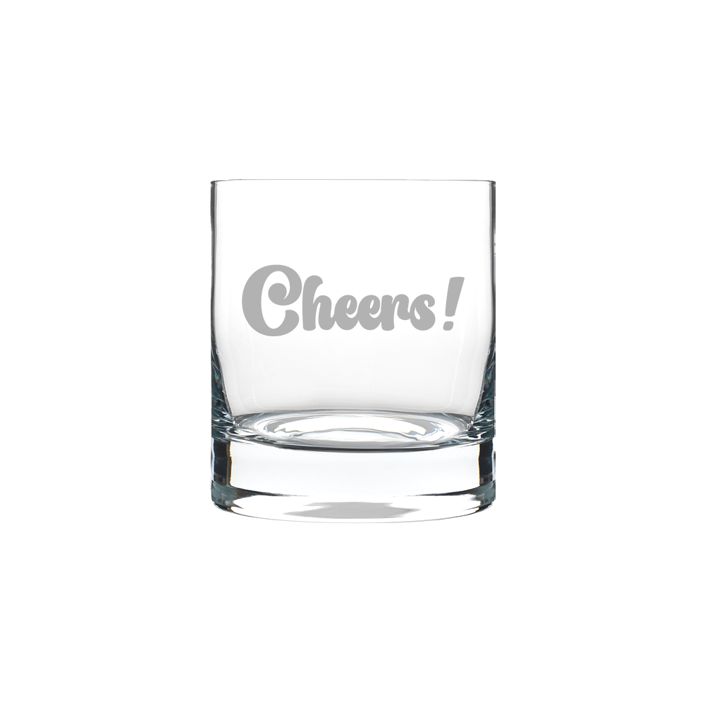 Verre gravé - Cheers!