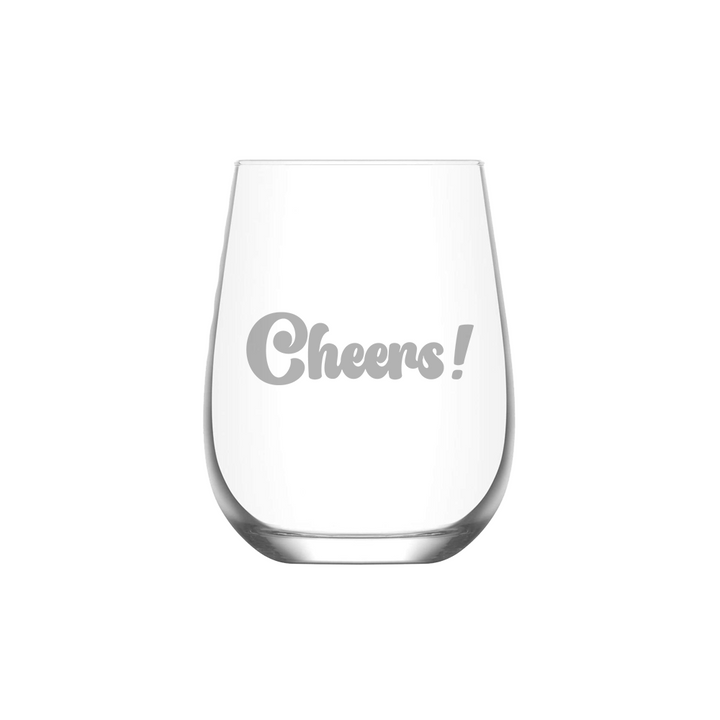 Verre gravé - Cheers!