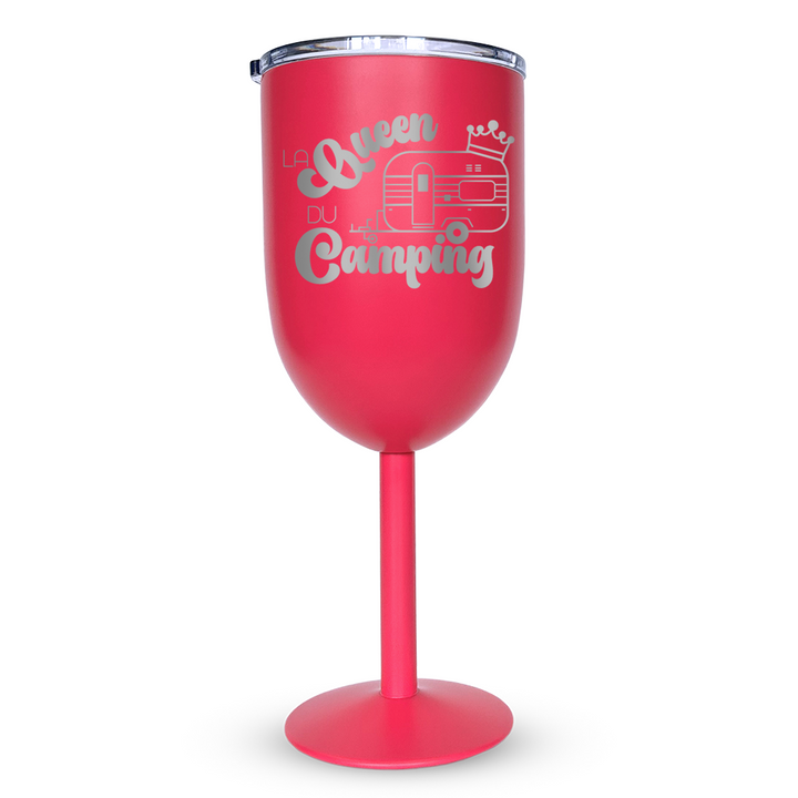 Verre gravé - La Queen du Camping