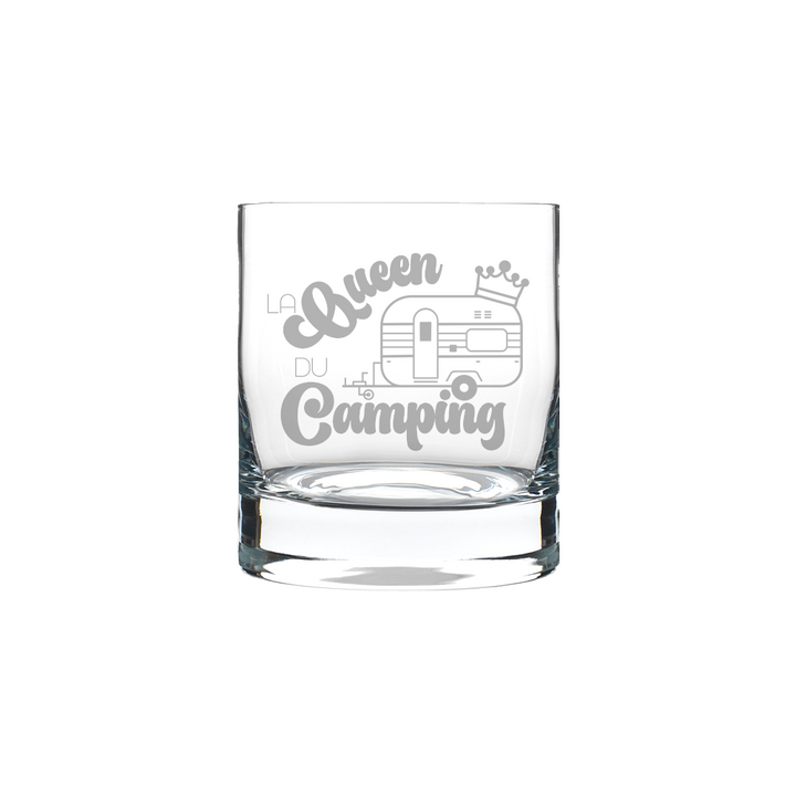 Verre gravé - La Queen du Camping