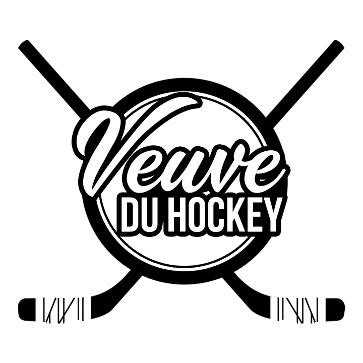 Verre gravé - Veuve du hockey