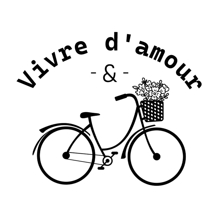 Verre gravé - Vivre d'amour & de vélo