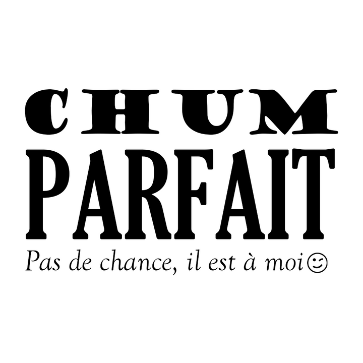 Verre gravé  - Chum parfait