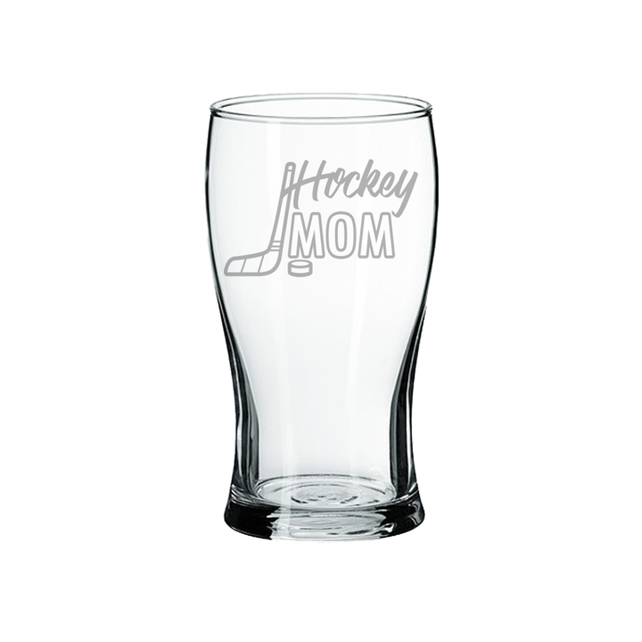 Verre gravé - Hockey Mom