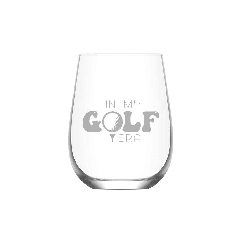 Verre gravé - in my GOLF era