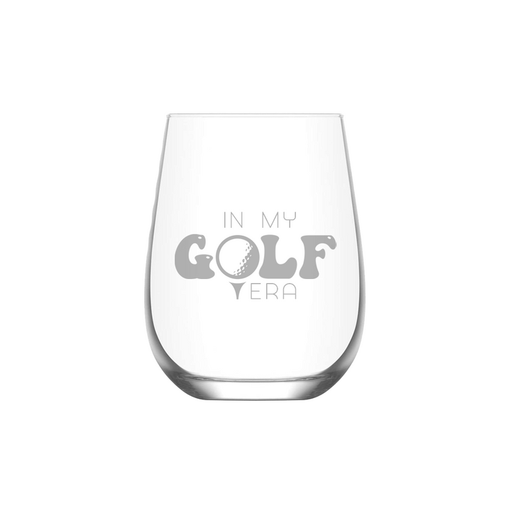 Verre gravé - in my GOLF era