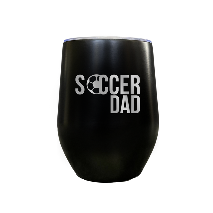 Verre gravé - Soccer Dad