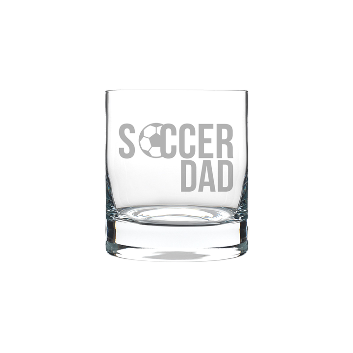 Verre gravé - Soccer Dad