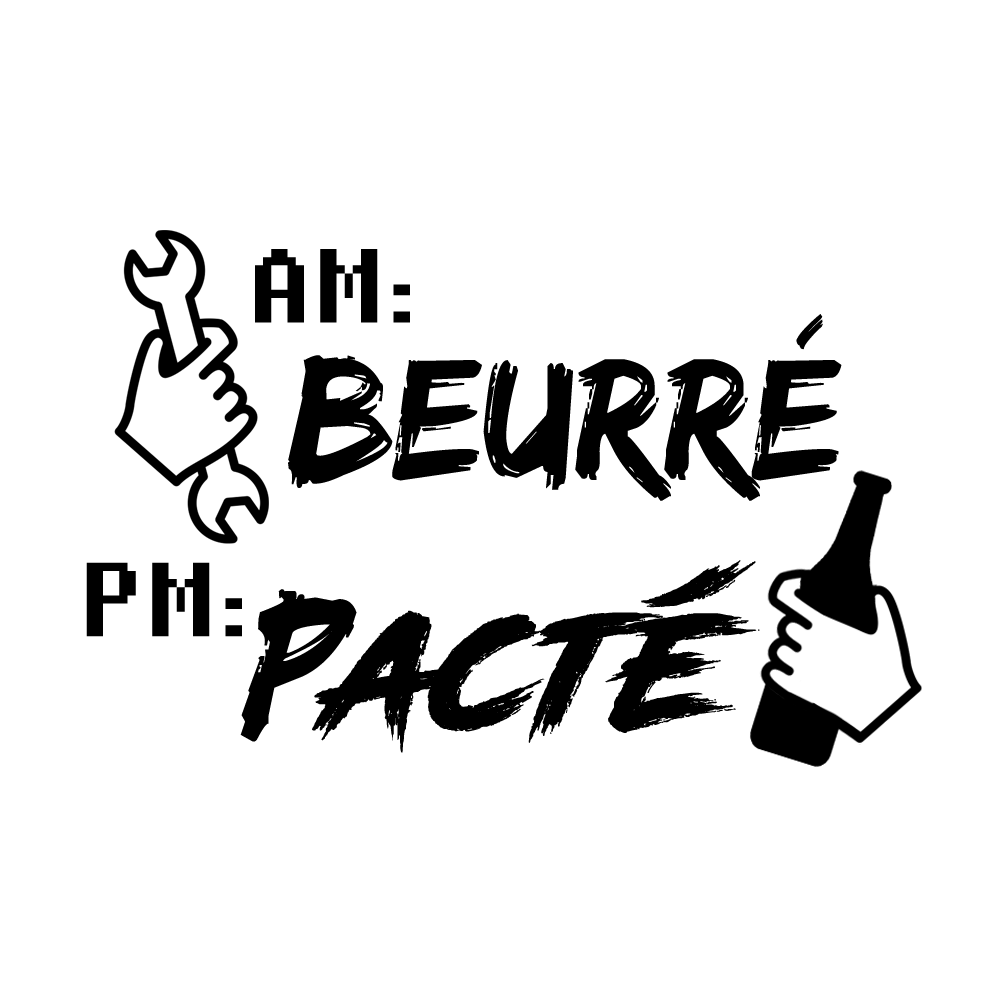 Verre gravé - AM: Beurré PM: Pacté