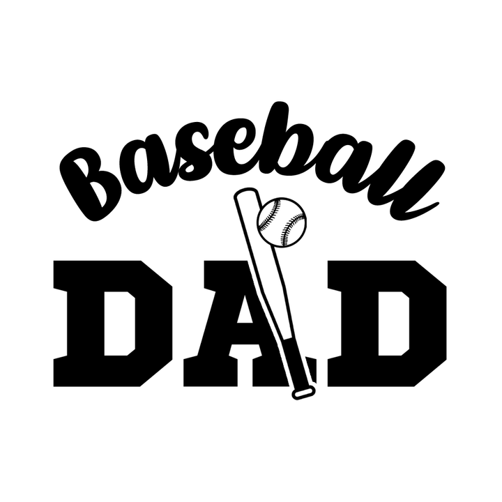 Verre gravé - Baseball Dad