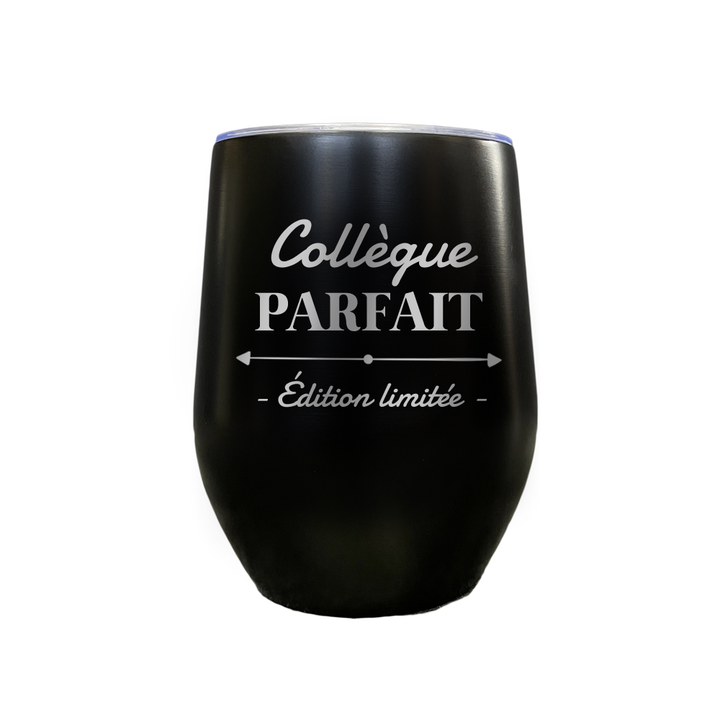 Verre gravé - Collègue Parfait