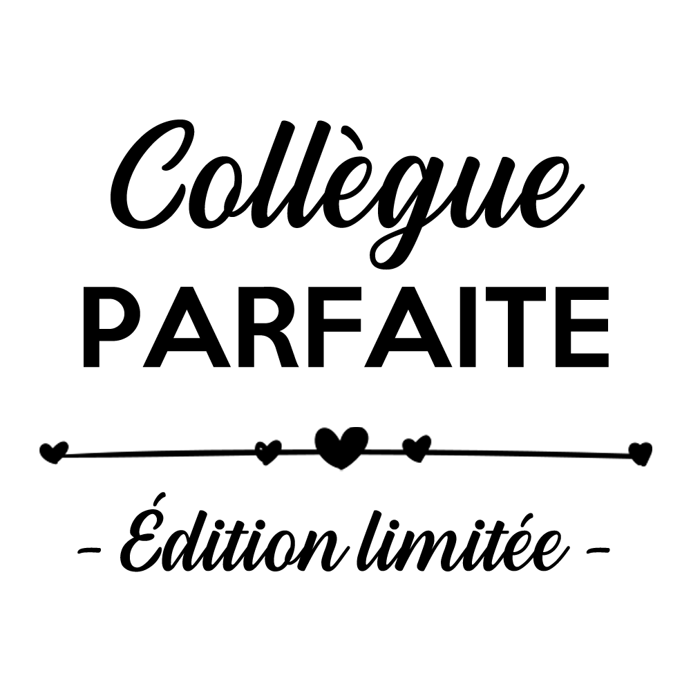 Verre gravé - Collègue Parfaite