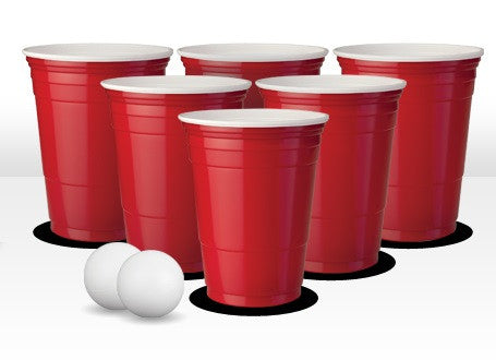 Jeu à boire - Beer Pong ''Kit de verre et balles''