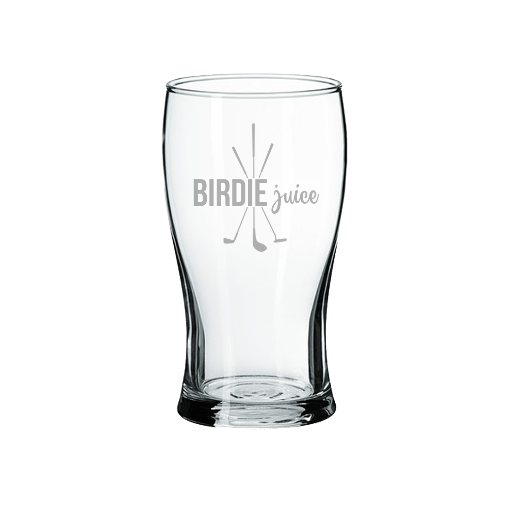 Verre gravé - BIRDIE juice