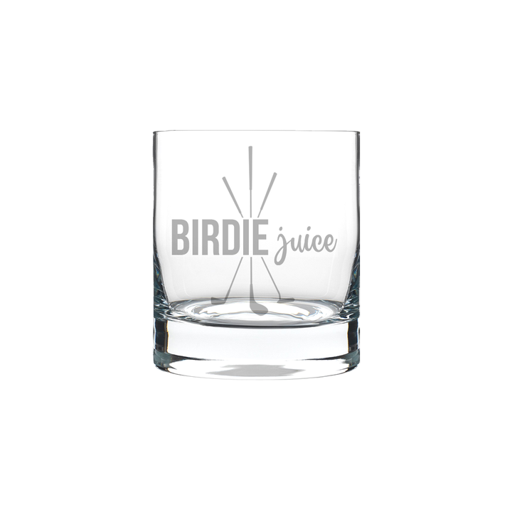 Verre gravé - BIRDIE juice