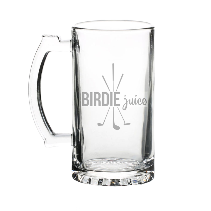 Verre gravé - BIRDIE juice