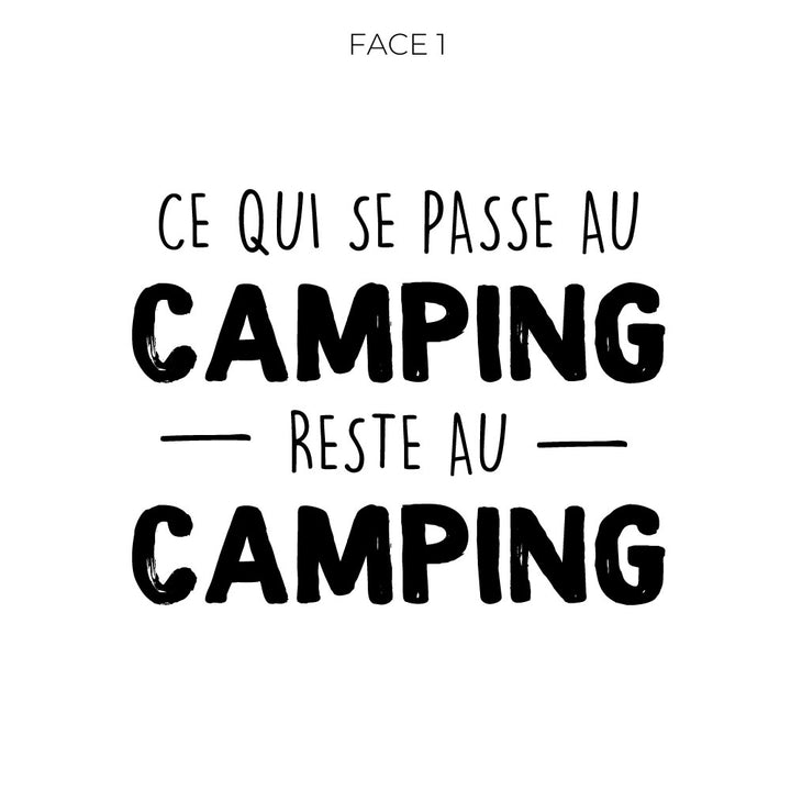 Verre gravé - Ce qui se passe au camping