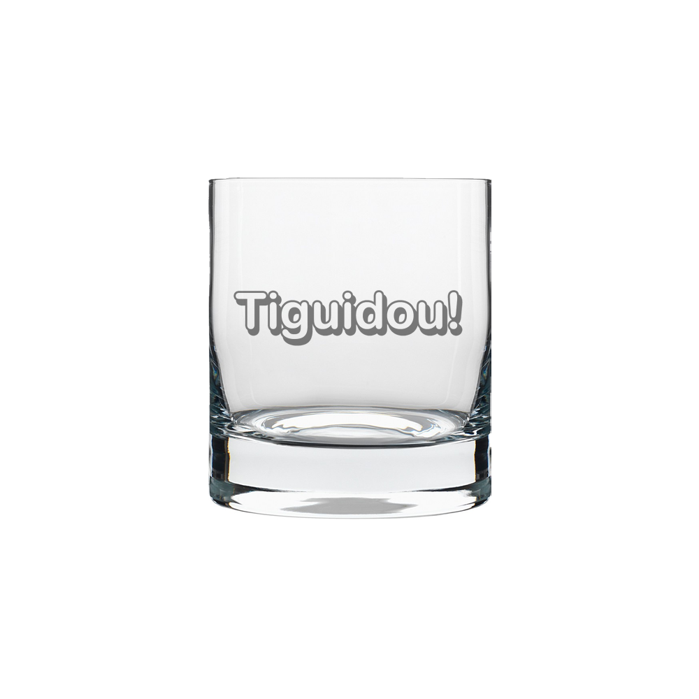 Verre gravé - Tiguidou